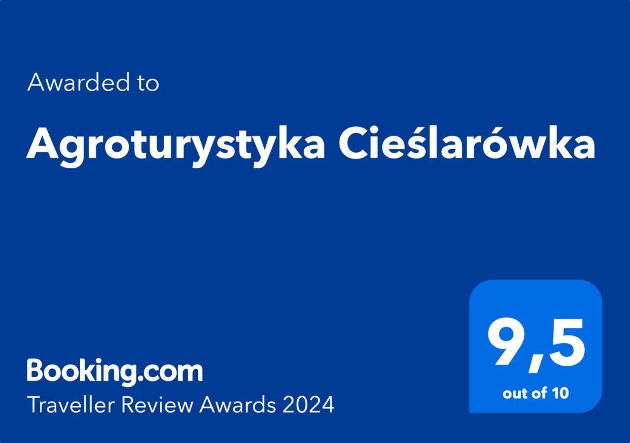Agroturystyka Cieslarowka Любавка Экстерьер фото